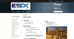 Desktop Screenshot of esx.t3expo.com